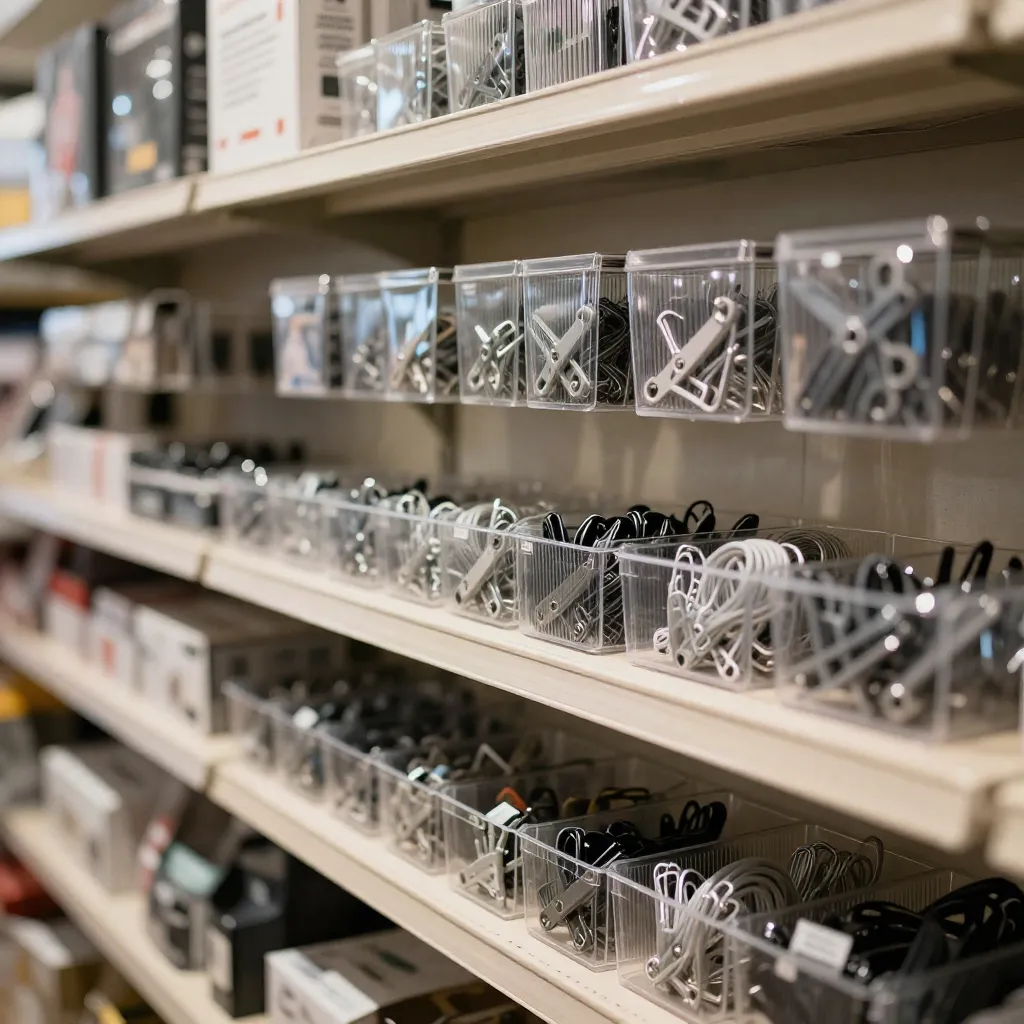 Siisti ja järjestetty työpöytä kaapelinhallintaratkaisuilla